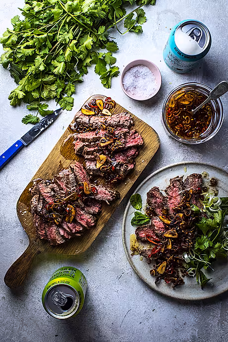 Bavette Steak with Chilli Crisp | DonalSkehan.com