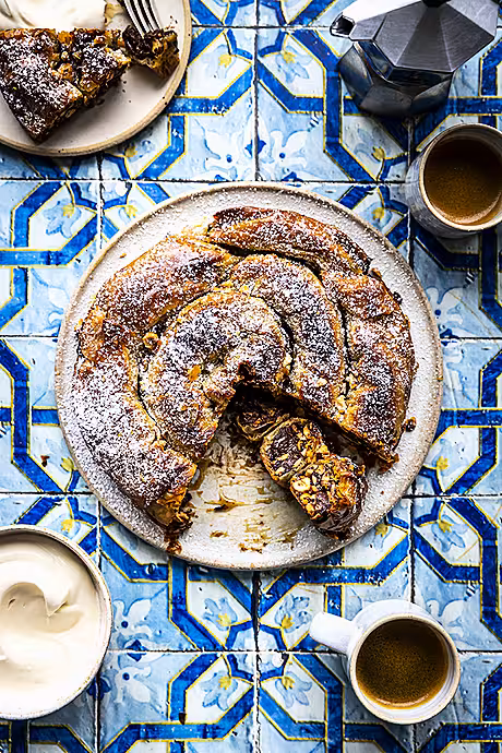 Filo Pastry Chocolate Hazelnut Tart | DonalSkehan.com