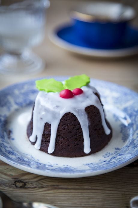 Mini Chocolate Christmas Puddings | DonalSkehan.com, A brilliant alternative to traditional Christmas pudding. 