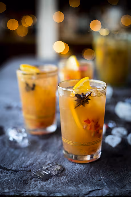 Pomegranate & Orange Punch | DonalSkehan.com, The perfect festive drink for parties!