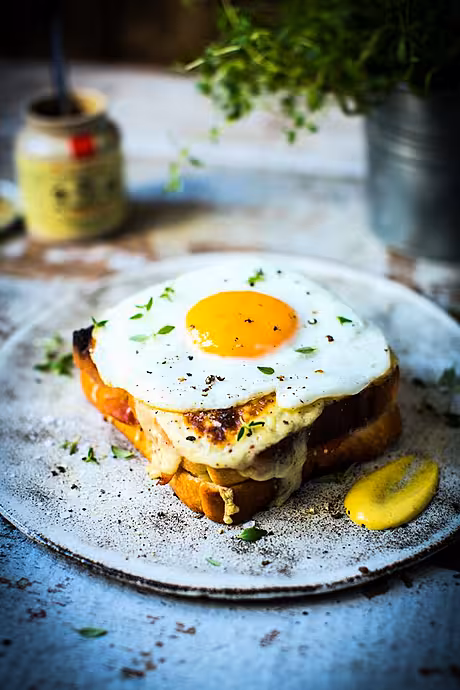 Croque Madame | DonalSkehan.com, A classic French cafe snack.