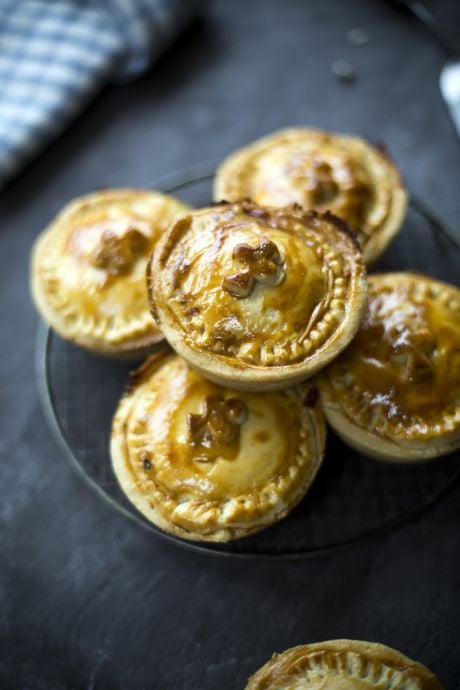 Individual Bacon & Cabbage Pies | DonalSkehan.com, A twist on the Irish classic bacon and cabbage in the form of a pie!