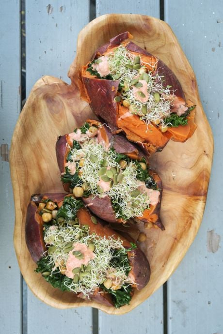 Superseed Roast Sweet Potato | DonalSkehan.com, Cheap, filling but most importantly delicious! 