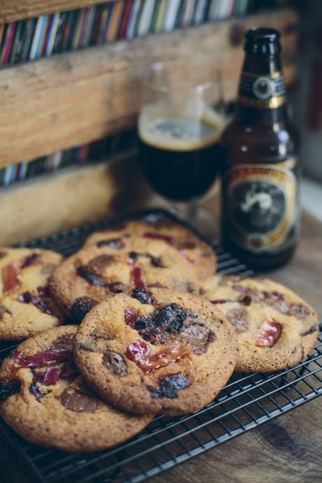 Beer and Bacon Cookies | DonalSkehan.com, Delicious, grown up cookies. 