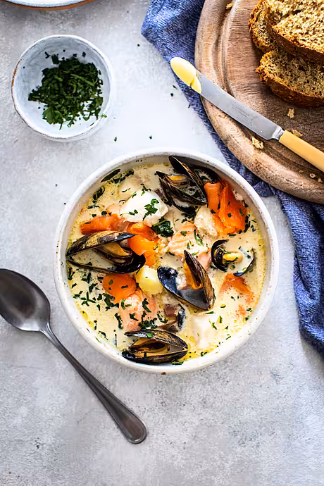 Howth Head Seafood Chowder | DonalSkehan.com