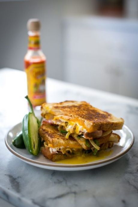 Danger Dog Grilled Cheese Sandwich | DonalSkehan.com, Recipe by my friend Claire Thomas from The Kitchy Kitchen! 