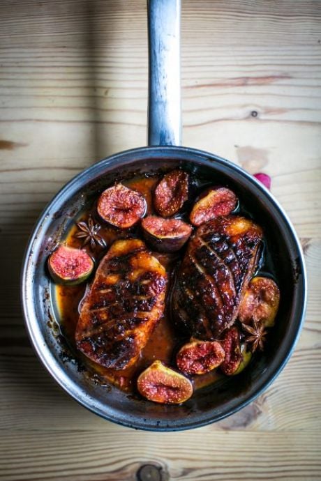 Spiced Duck with Figs | DonalSkehan.com, A brilliant alternative to turkey at Thanksgiving. 