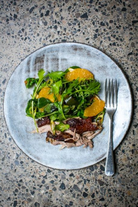 Shredded Duck & Orange Salad | DonalSkehan.com, Impressive starter for all year around entertaining.
