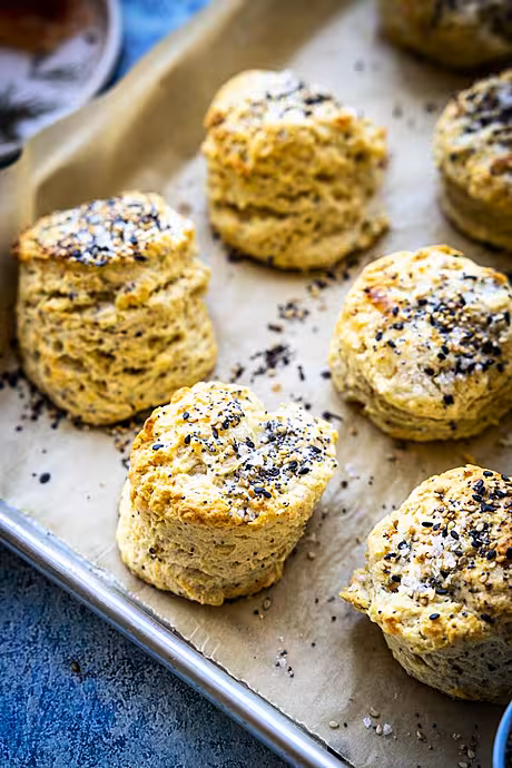Everything Spiced Savoury Cheese Scones | DonalSkehan.com