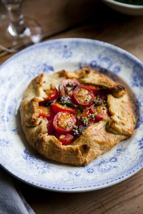Tomato, Ricotta and Thyme Tartlets with Summer Salad | DonalSkehan.com, Best served warm from the oven!