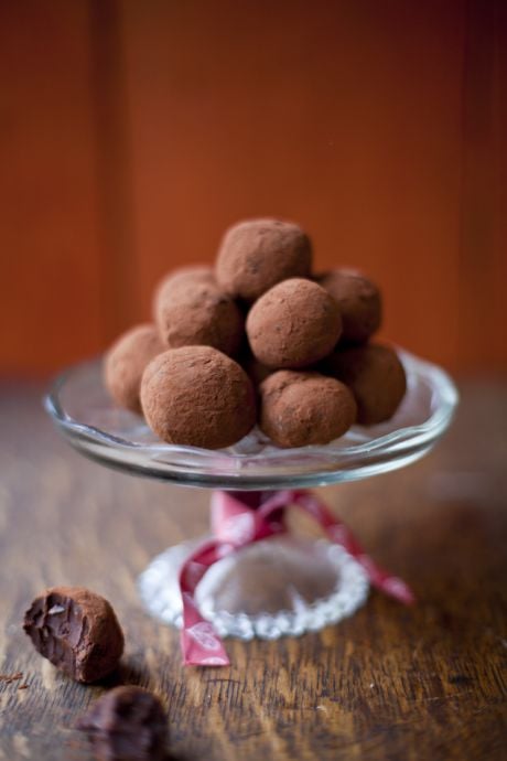 Chocolate Ginger Truffles | DonalSkehan.com, Delicious Christmas treat which made a great edible gift. 