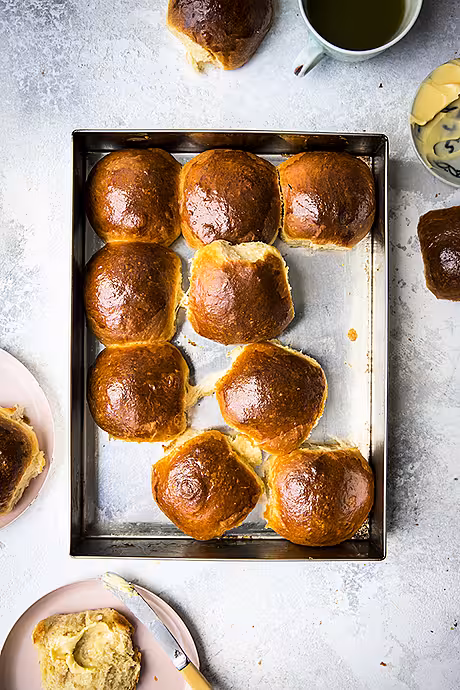 Japanese Milk Bread Rolls | DonalSkehan.com