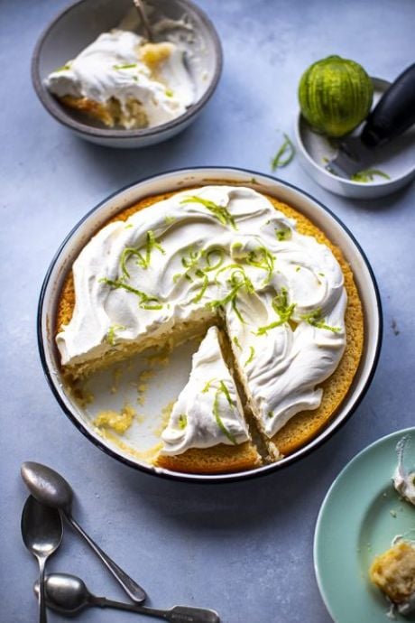 Key Lime Impossible Pie | DonalSkehan.com