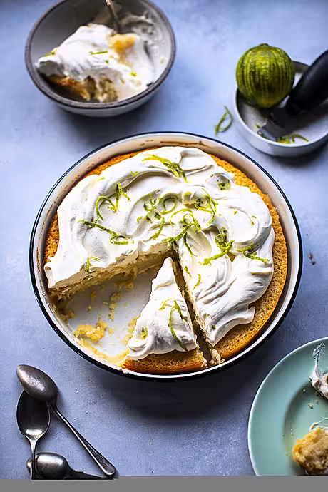Key Lime Impossible Pie | DonalSkehan.com