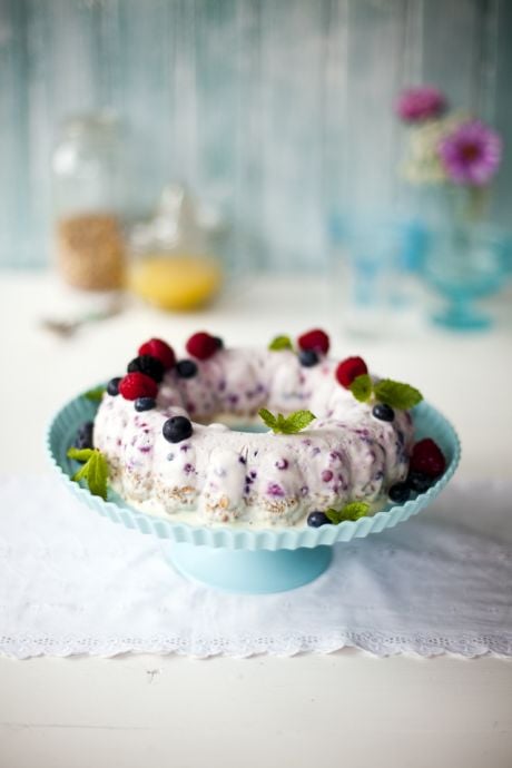 Frozen Yoghurt Breakfast Ring | DonalSkehan.com, Kids and adults both love this & it makes a brilliant table centrepiece! 