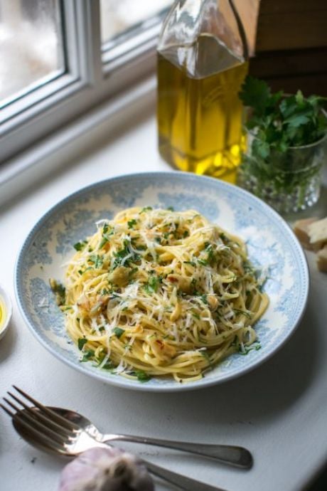 Spaghetti Aglio & Olio | DonalSkehan.com, The sort of dinner you can always rustle up, even if the cupboards are bare...