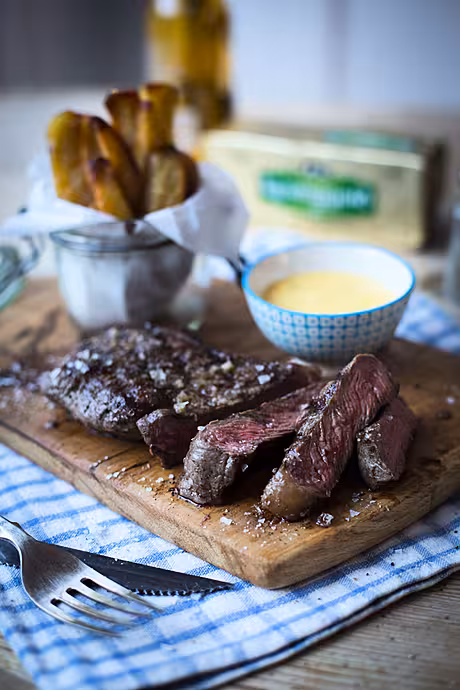 Steak & Chips with Bearnaise Sauce | DonalSkehan.com, Classic comfort food with the flavour turned up!