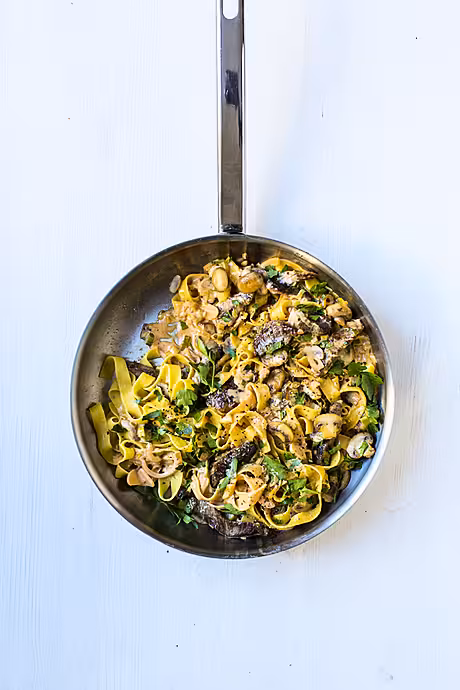 Beef Stroganoff | DonalSkehan.com, Creamy and delicious for a night in with good food!