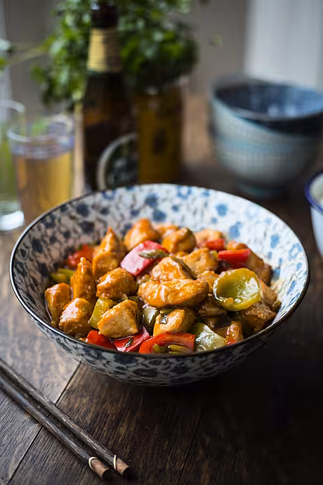 Sweet & Sour Chicken | DonalSkehan.com, My take on the Chinese takeaway favourite.