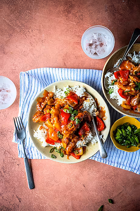 Sweet & Sour Pork Stir Fry | DonalSkehan.com