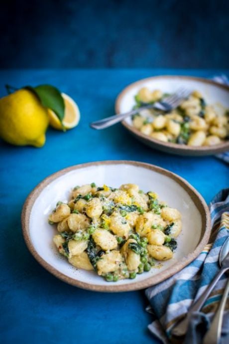 Creamy Gnocchi with Pea & Parmesan | DonalSkehan.com, One of my favourite quick-fix suppers.