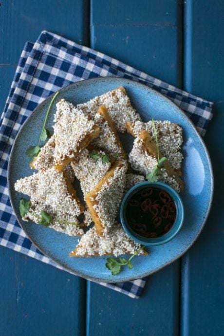 Prawn & Sesame Toasts | DonalSkehan.com, Because a Chinese feast isn't complete without Shrimp Toast!