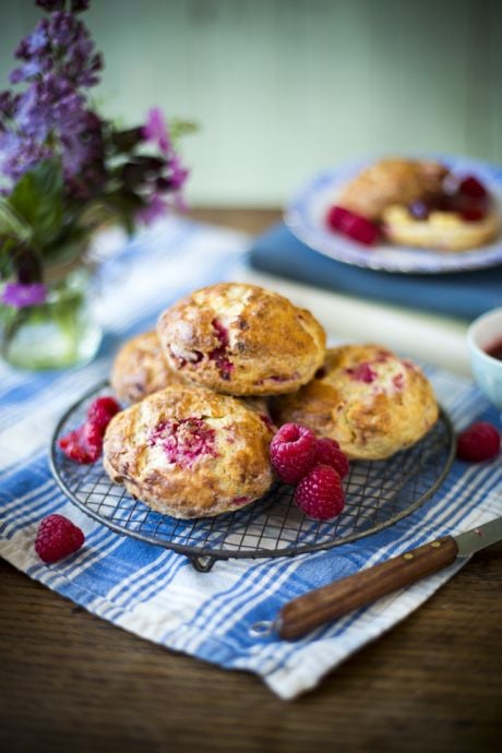 Raspberry Scones | DonalSkehan.com, If you've never made scones before, this is the recipe to try!