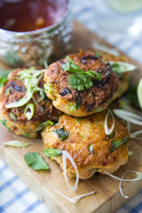 Thai Fish Cakes | DonalSkehan.com, Serve with a salad for a light main course. 
