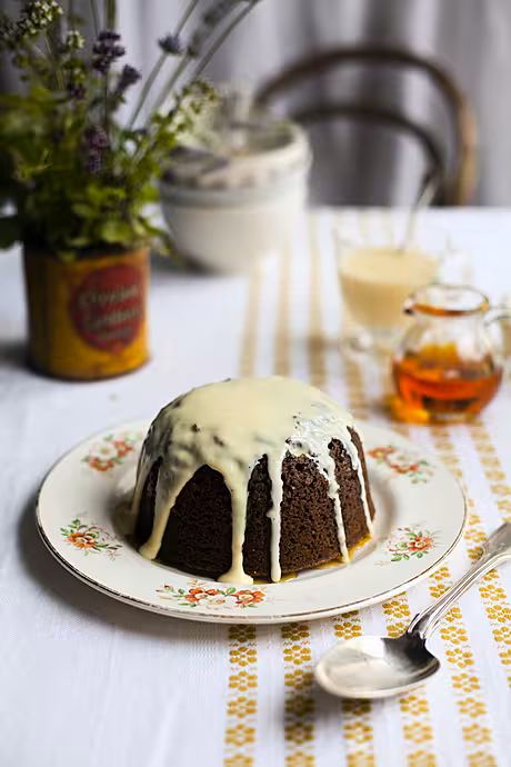 Treacle Sponge | DonalSkehan.com, Sweet, stodgey comfort food at it's best! 
