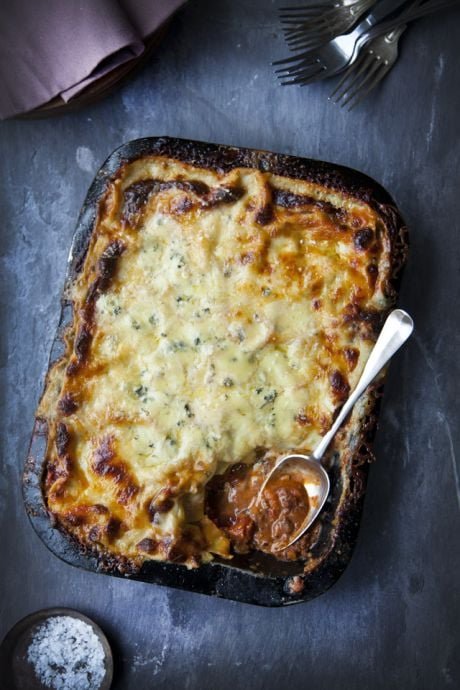 Three-Cheese Lasagne | DonalSkehan.com, Comfort food at it's very best! 