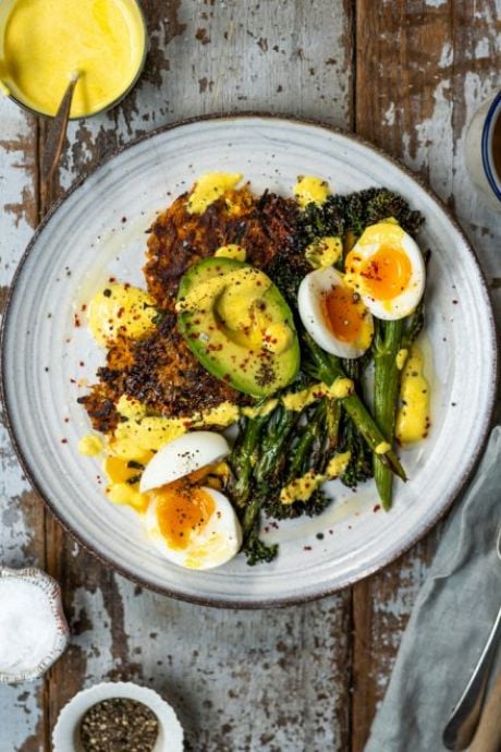 Healthy Breakfast Veggie Fritters | DonalSkehan.com, The perfect breakfast for just one or a full house!