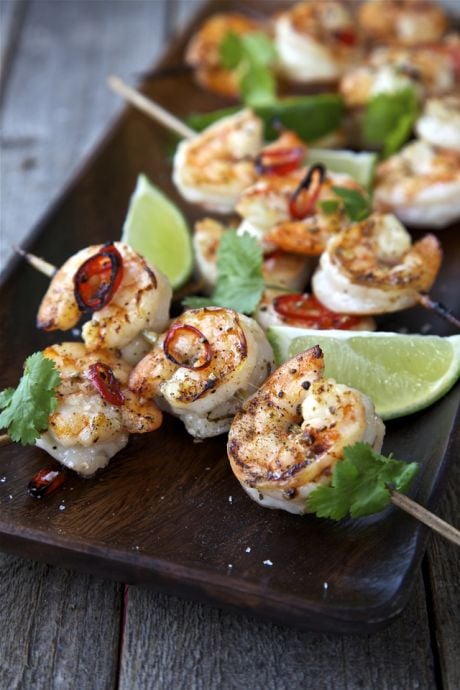 Honey Chilli Prawn Skewers | DonalSkehan.com, Time for a new addition to BBQ parties!