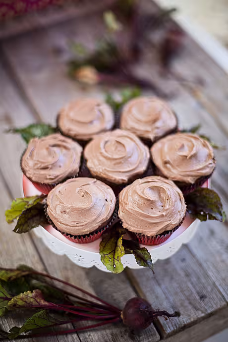 Dark-Chocolate Beetroot Cupcakes | DonalSkehan.com, Rich & earthy, these are a real treat!
