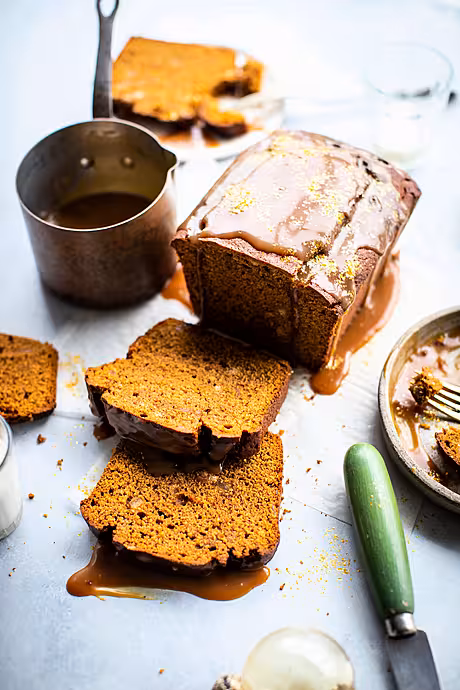 Glazed Gingerbread Loaf | DonalSkehan.com