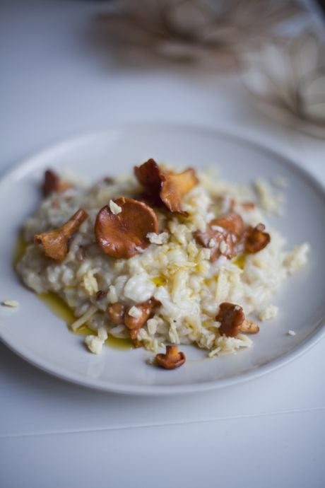 Wild Mushroom Risotto | DonalSkehan.com, A creamy and delicious lunch or light supper. 
