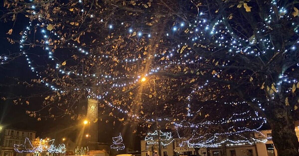 The Diamond Raphoe The Diamond sparkles in Raphoe this Christmas! - Donegal Daily