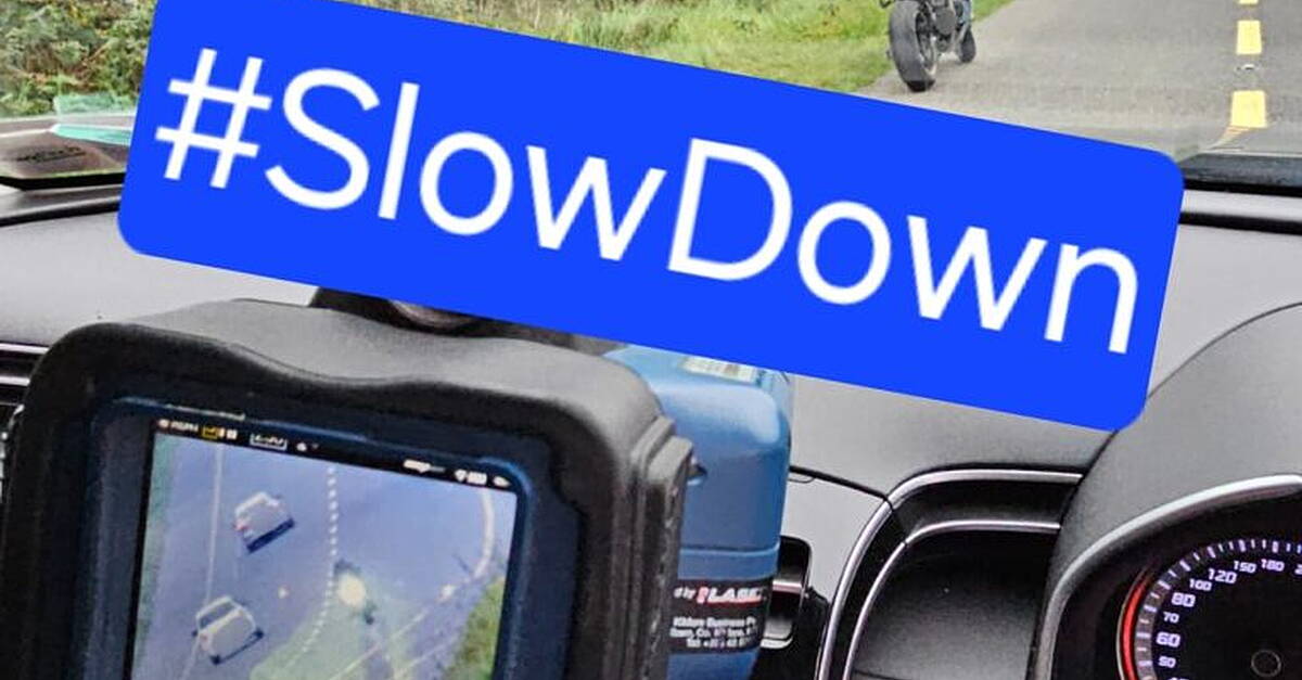 Biker arrested after being caught doing 181 km/h in Newtowncunningham ...