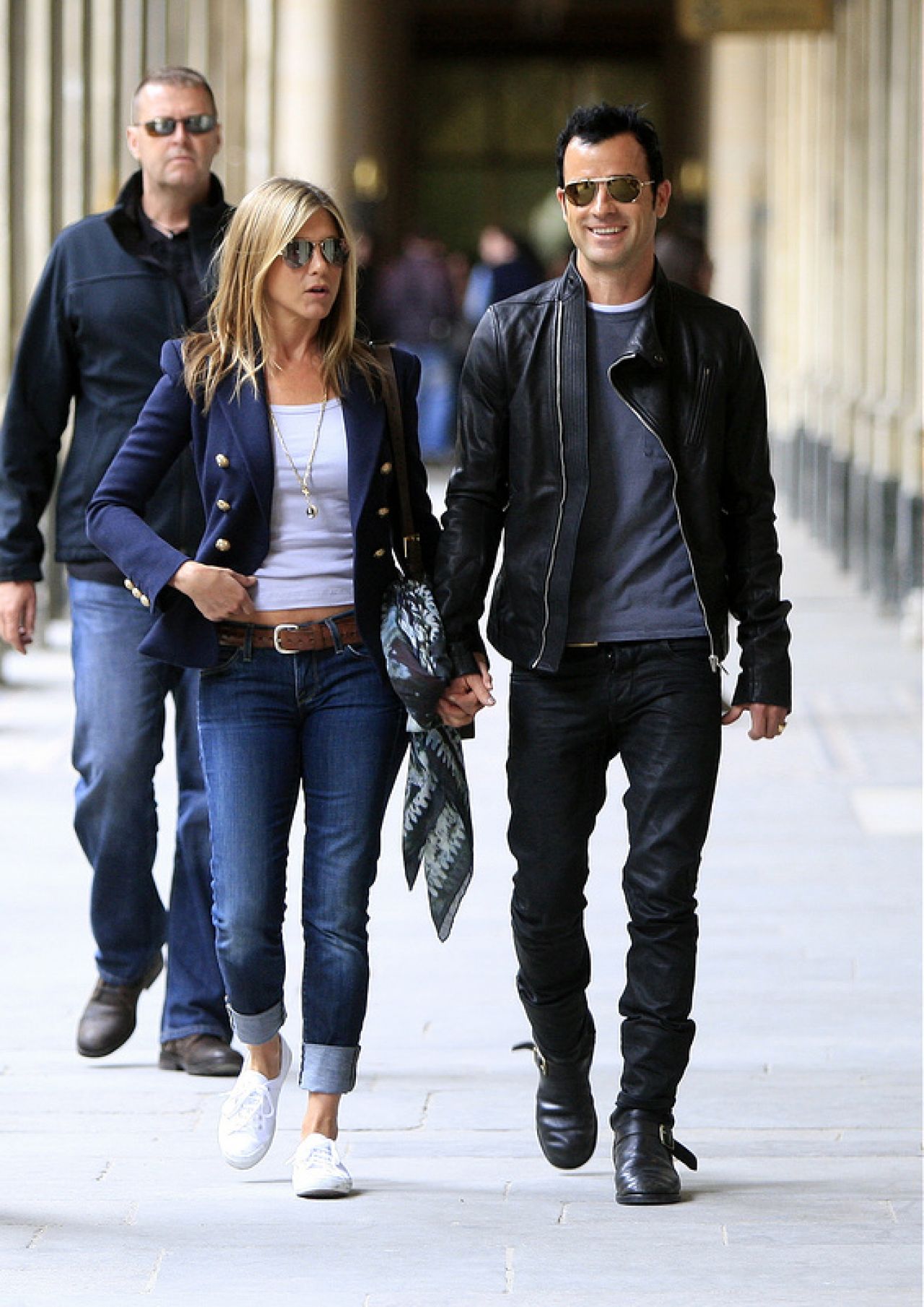 Jennifer Aniston and her boyfriend Justin Theroux Entertainment.ie