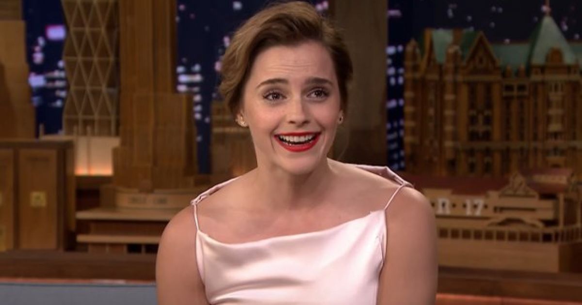 Watch Emma Watson Confusing Jimmy Fallon For Jimmy Kimmel