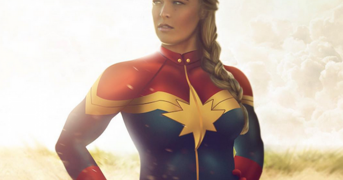 Ronda Rousey Captain Marvel Related Keywords & Suggestions -