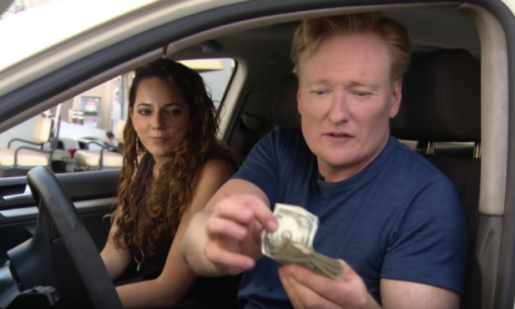 Conan O'Brien helping his assistant to buy a new car is a ...