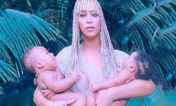 People Got Excited At Beyonce Posing With Her Twins But It Turns Out