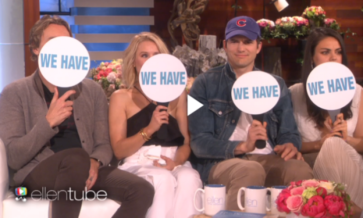 Watch Ashton Kutcher And Mila Kunis Play Never Have I Ever With Ellen