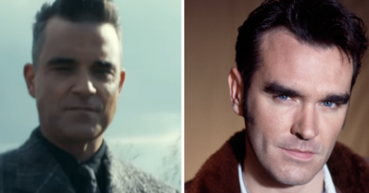 Watch Robbie Williams Channels Morrissey In His New Video For Love My Life