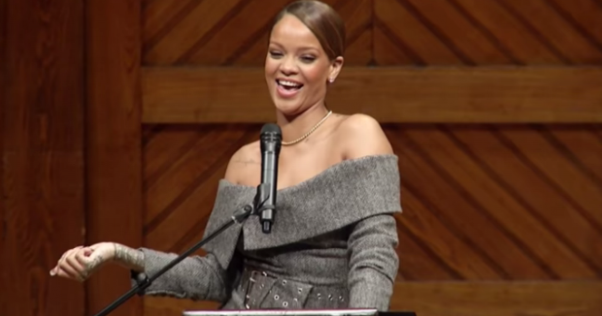 Watch: Rihanna's 'Humanitarian of the Year' speech at Harvard was both ...