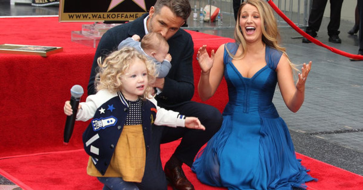 Ryan Reynolds Blake Lively Were Proud Parents At Taylor