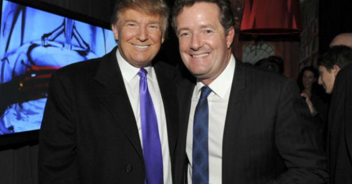 Piers Morgan to interview Donald Trump in his first international