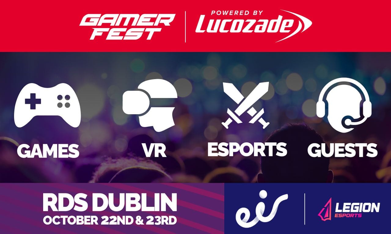 GamerFest 2022 at RDS Royal Dublin Society 22nd October 2022