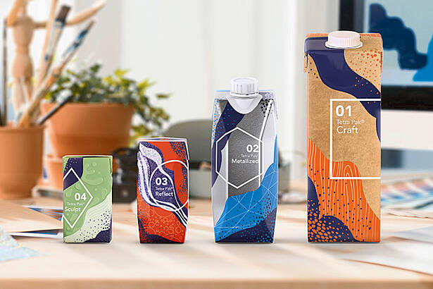 Компания Tetra Pak предложила уникальную серию упаковки Tetra Pak Artistry