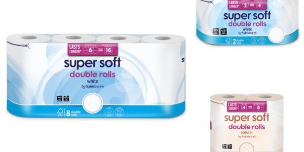Sainsbury’s Introduces Double-Length Toilet Rolls To Cut Plastic Use